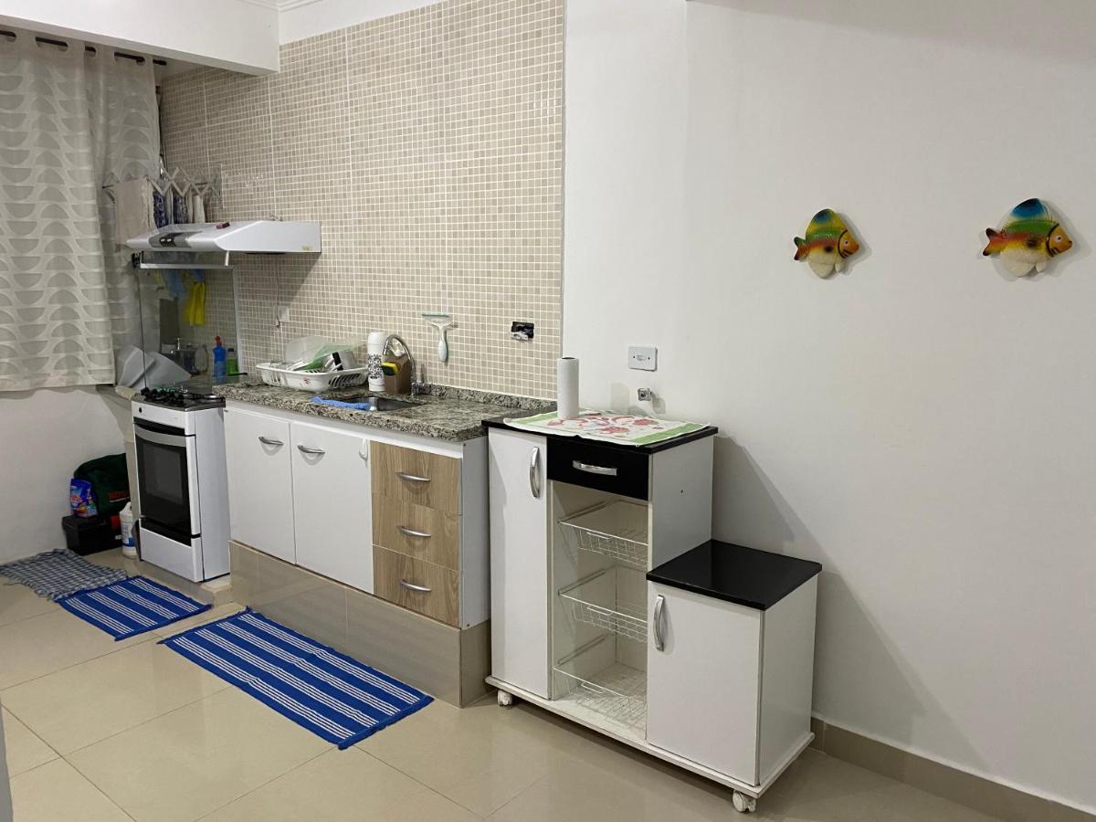 דירות גוארויה Apartamento Praia Enseada מראה חיצוני תמונה